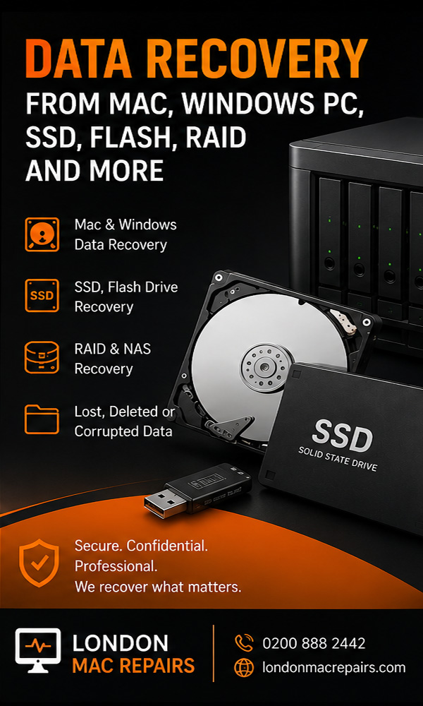 Apple Mac Data Recovery throughout all London areas Apple Mac Data Recovery throughout all London areas
